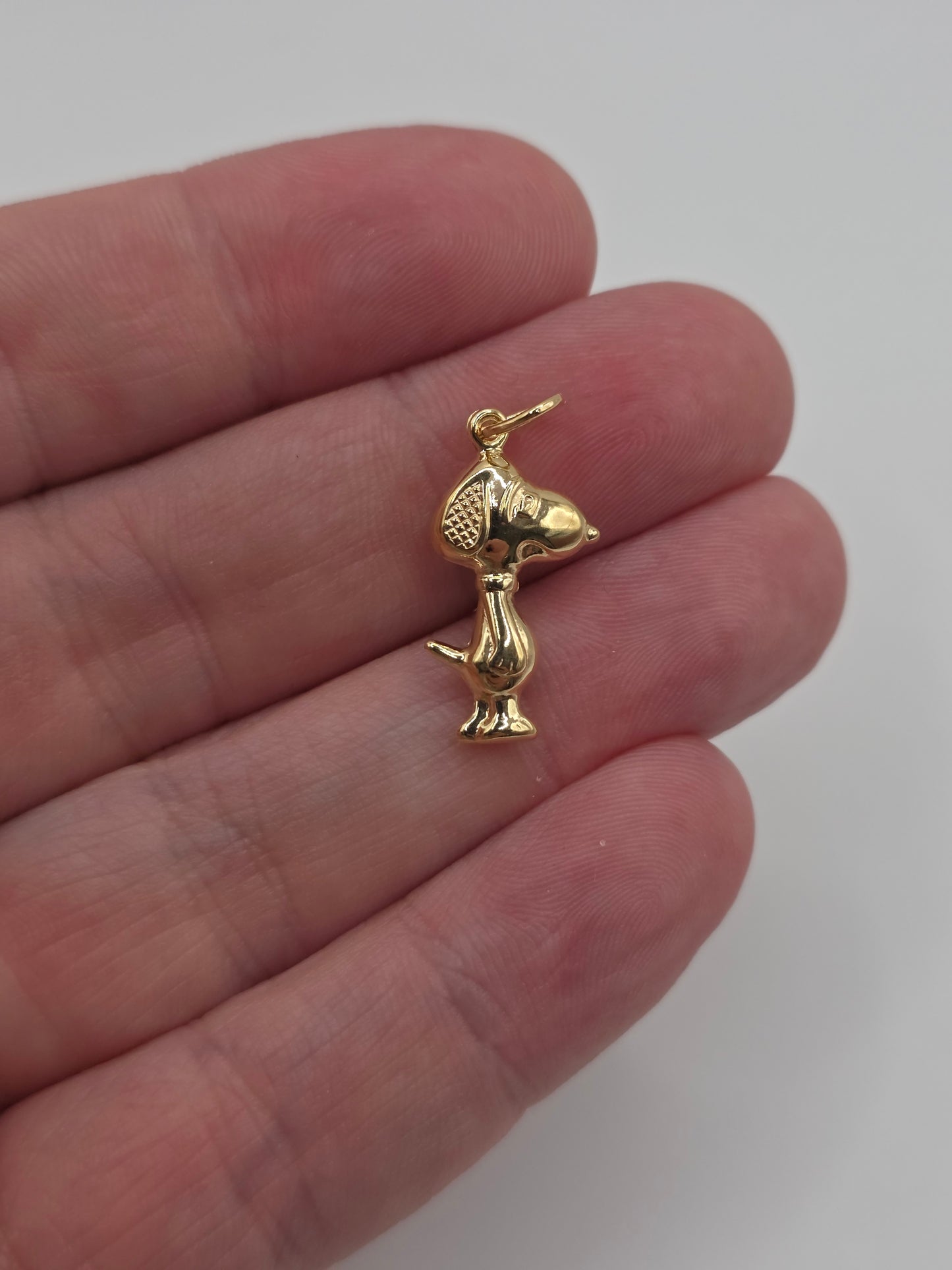 9ct gold snoopy charm