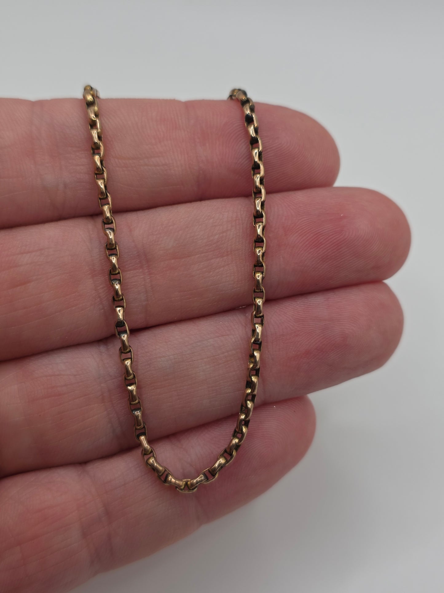 Antique 9ct rose gold chain (86)