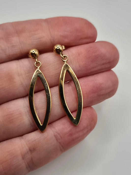 9ct gold earrings
