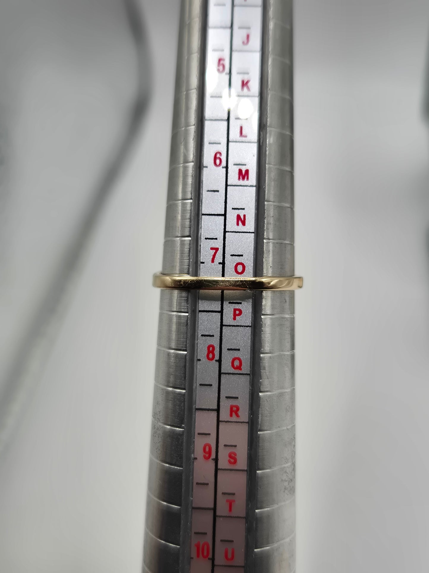 9ct gold cz heart ring