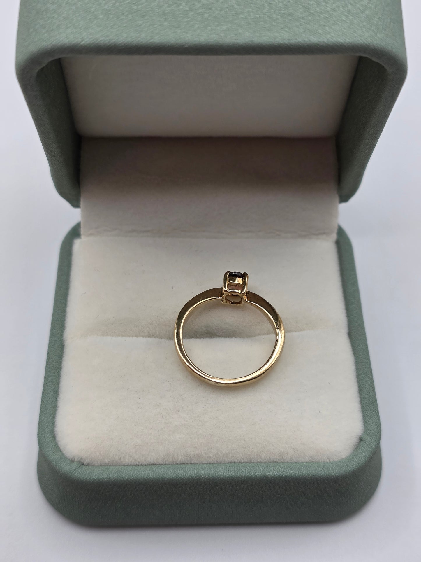 9ct gold tourmaline ring