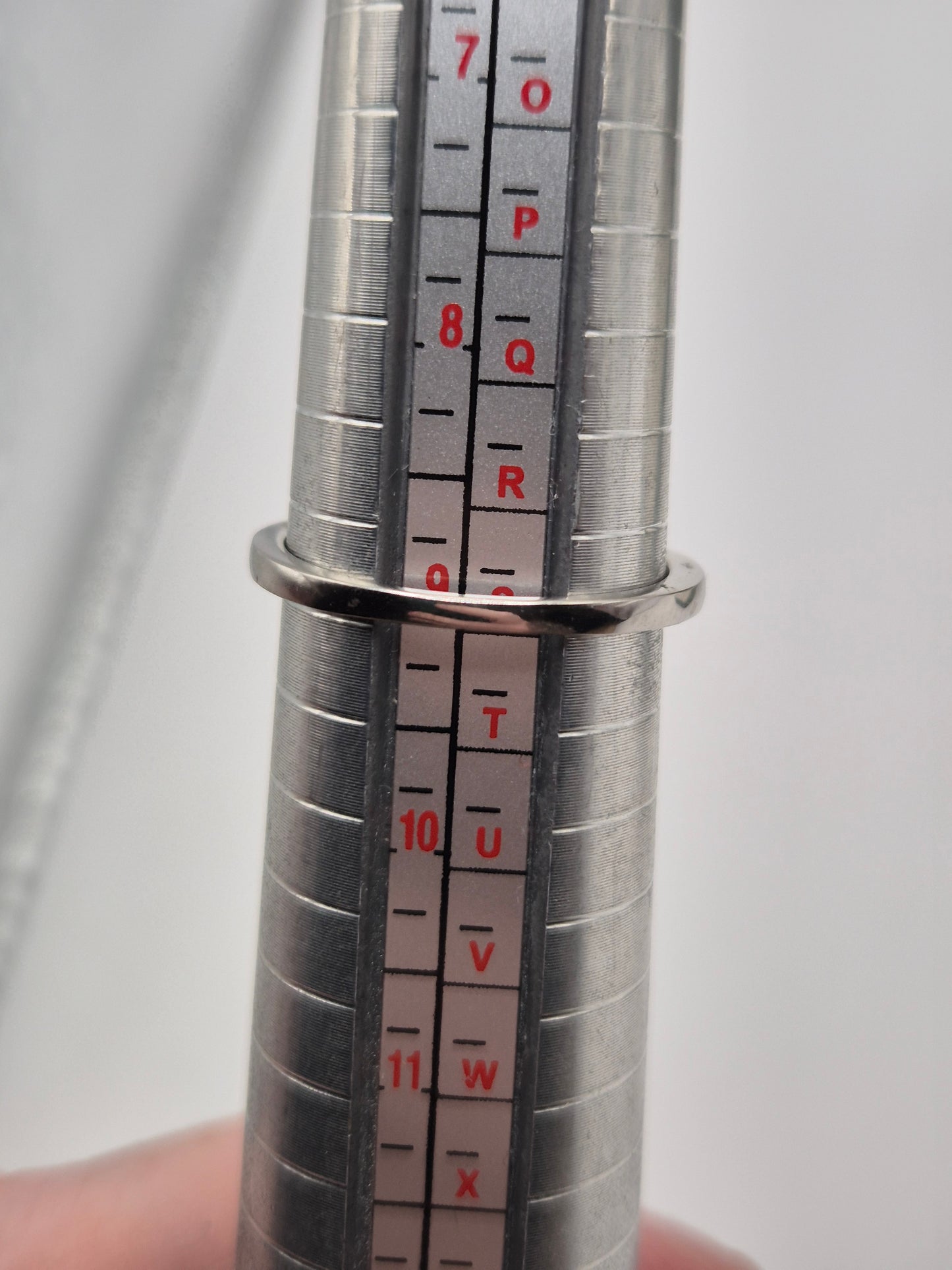 9ct white gold ametrine ring