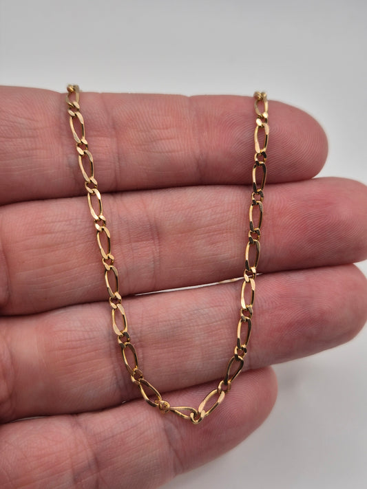 9ct gold curb chain (11)