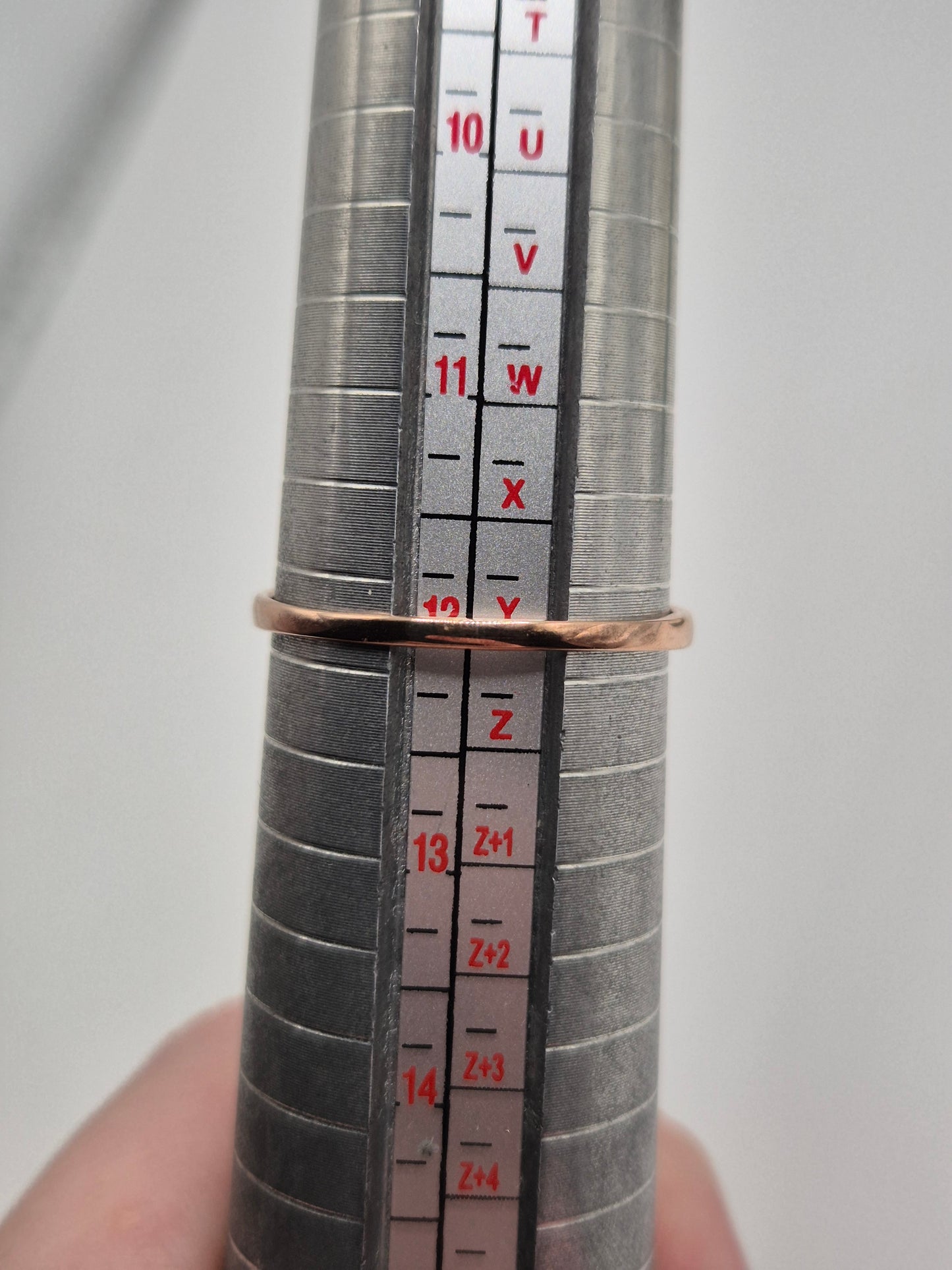 9ct rose gold ammolite and diamond ring