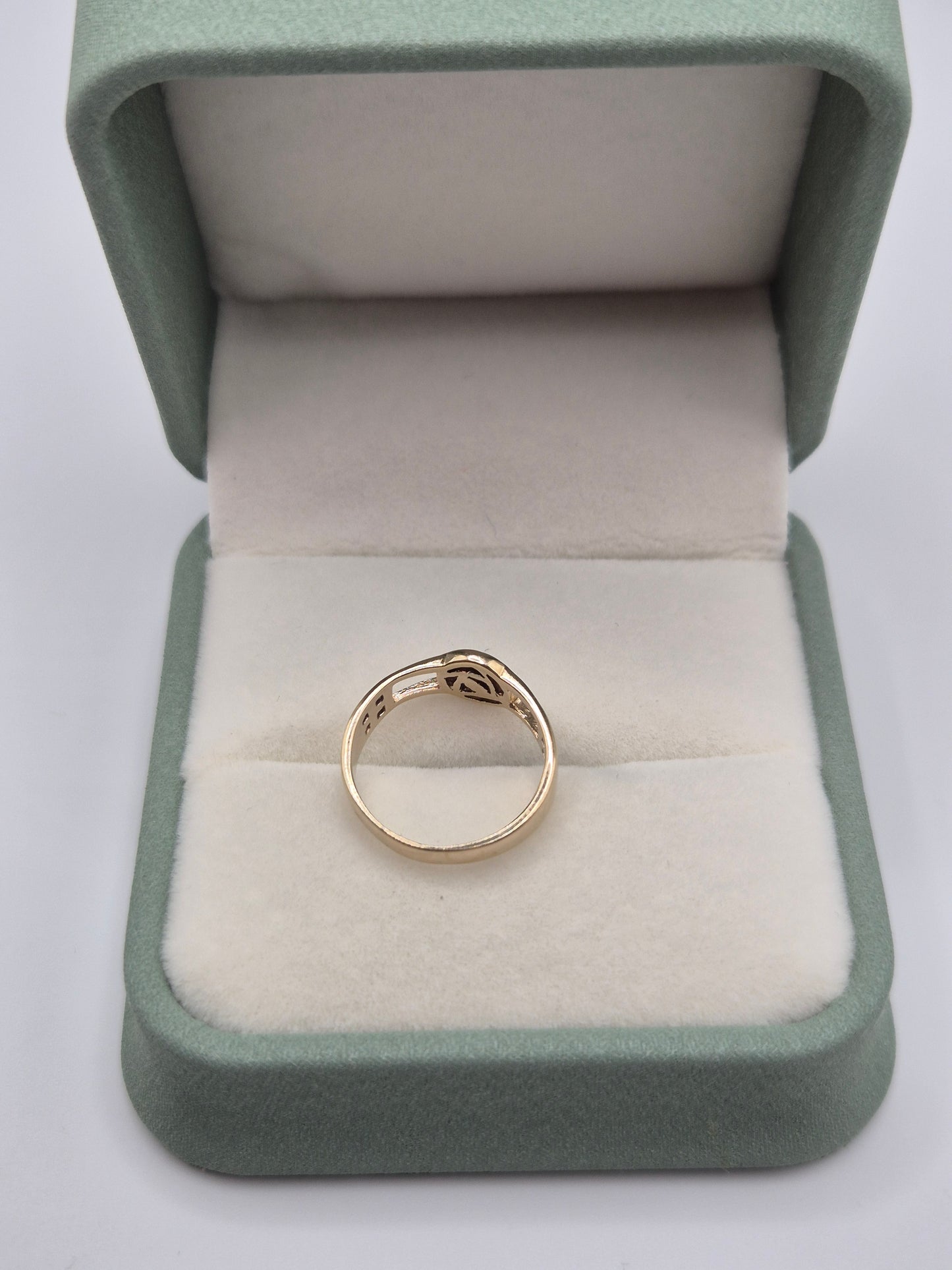 9ct gold rennie mackintosh ring