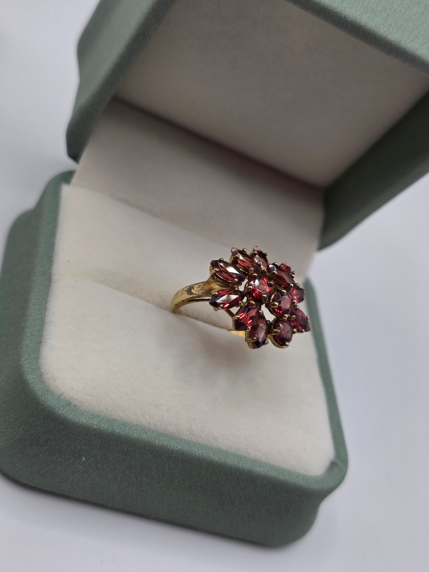 9ct gold tourmaline ring
