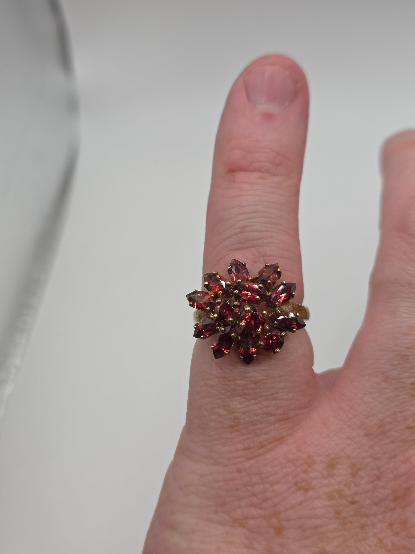 9ct gold tourmaline ring