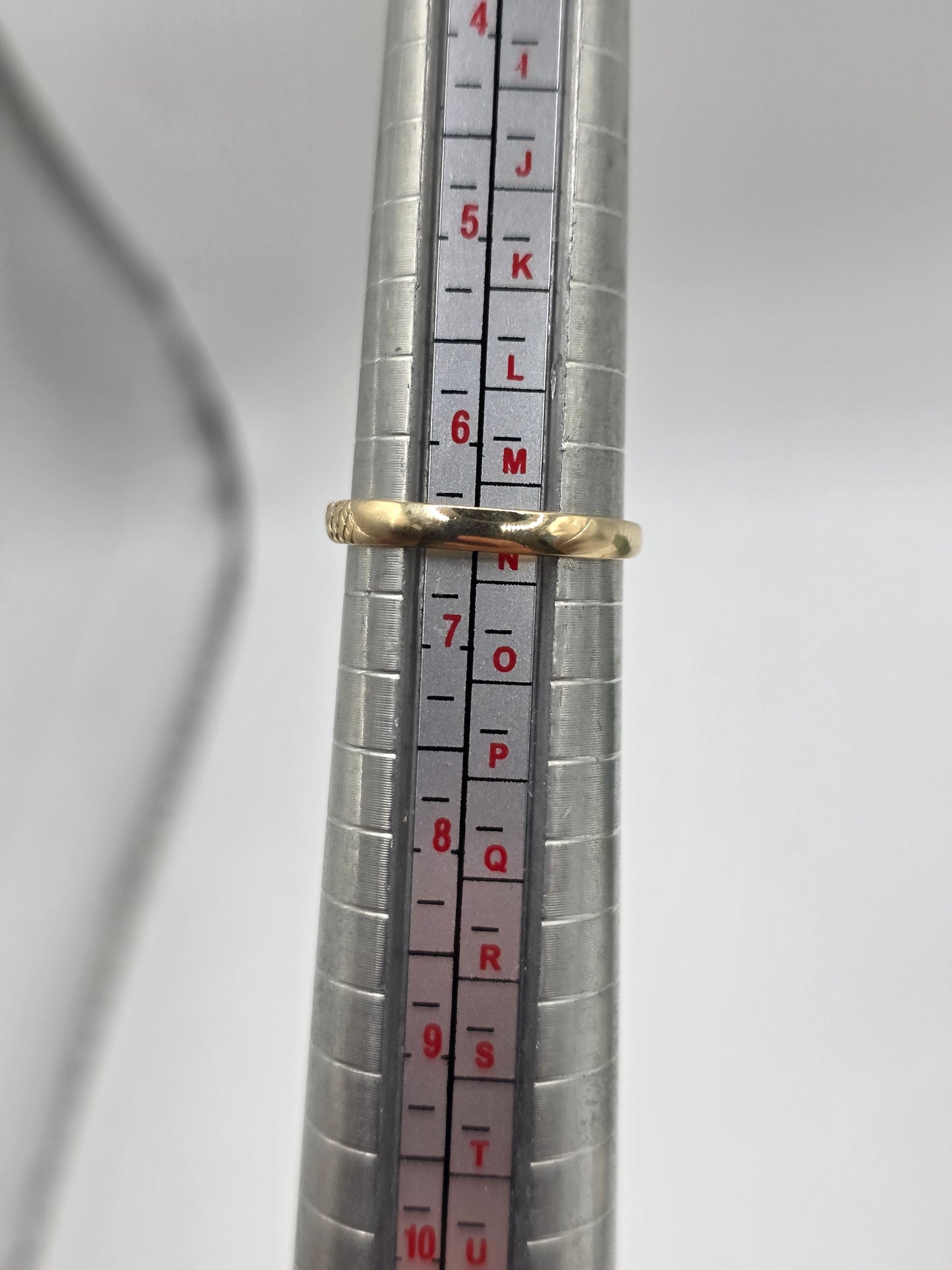 9ct gold amethyst snake ring