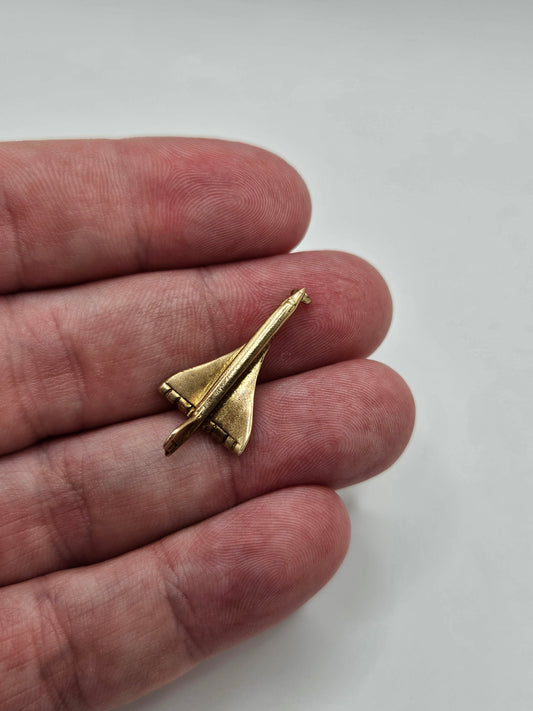 9ct concorde charm