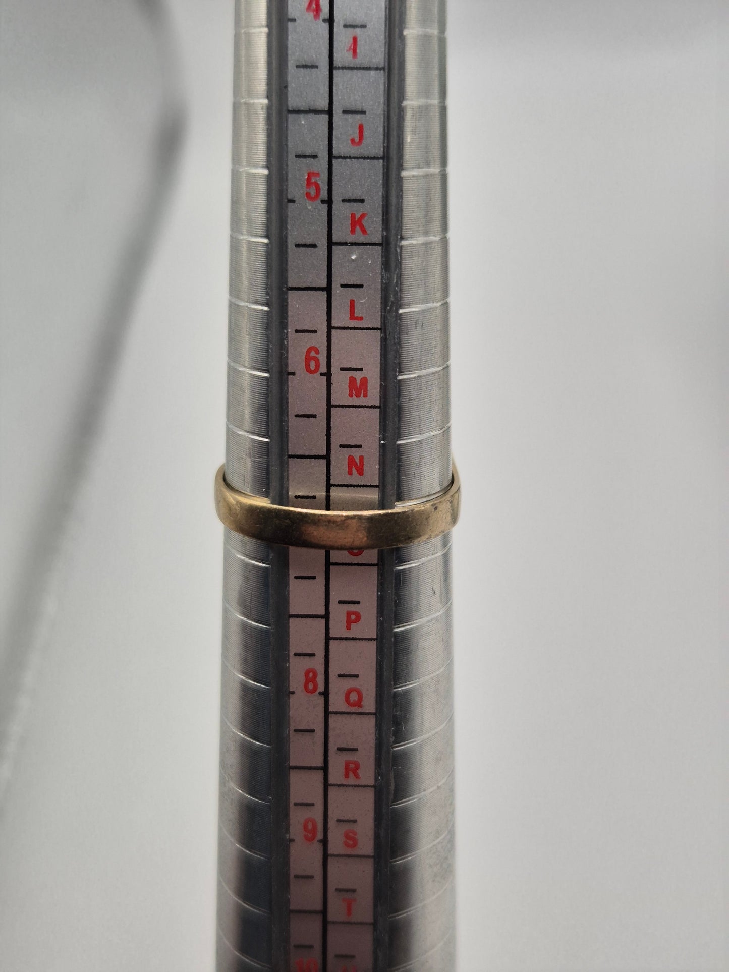 9ct gold smokey quartz ring