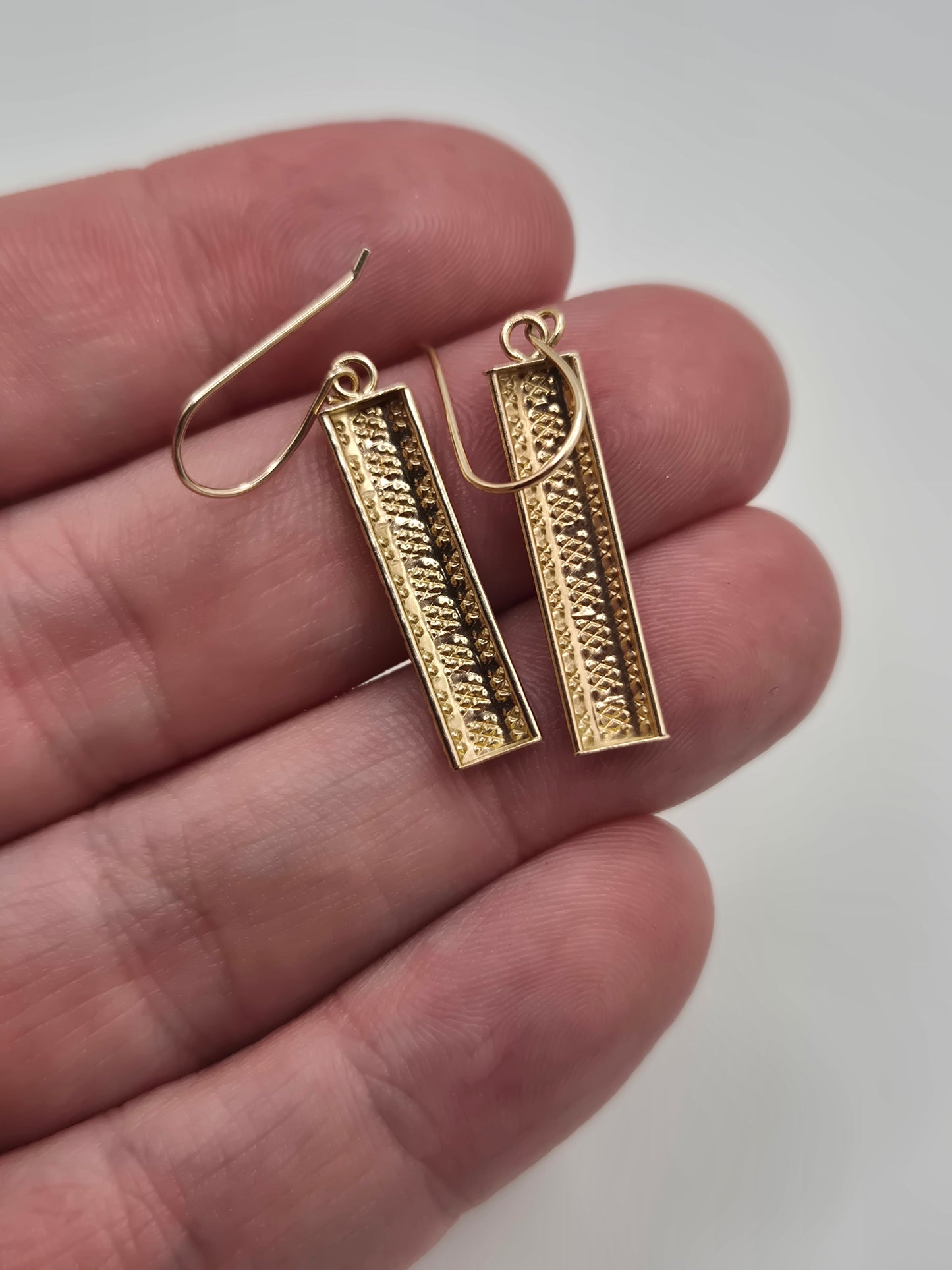 9ct gold earrings