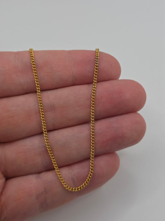9ct gold chain (106)