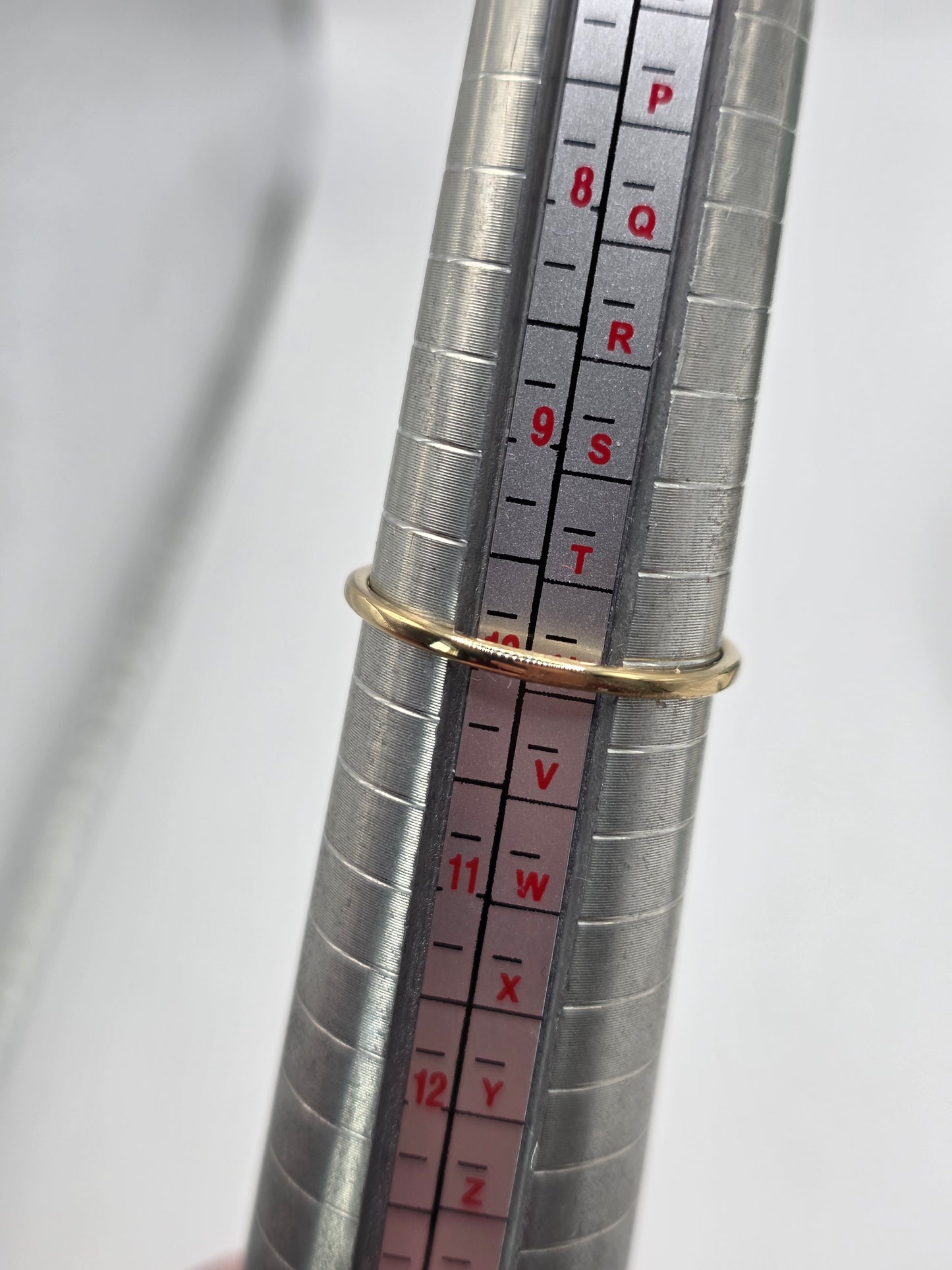 9ct gold ruby cluster ring