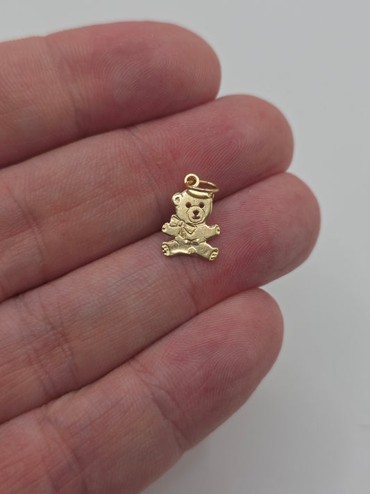 9ct gold bear charm