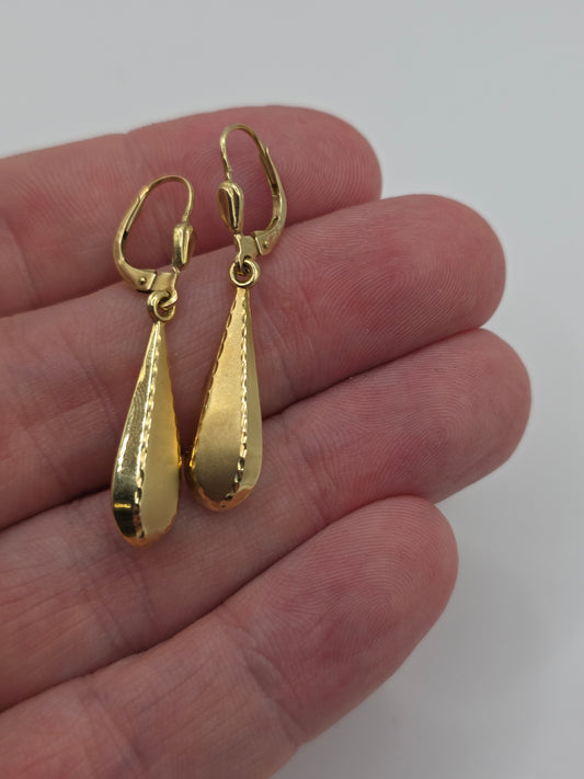 9ct gold earrings