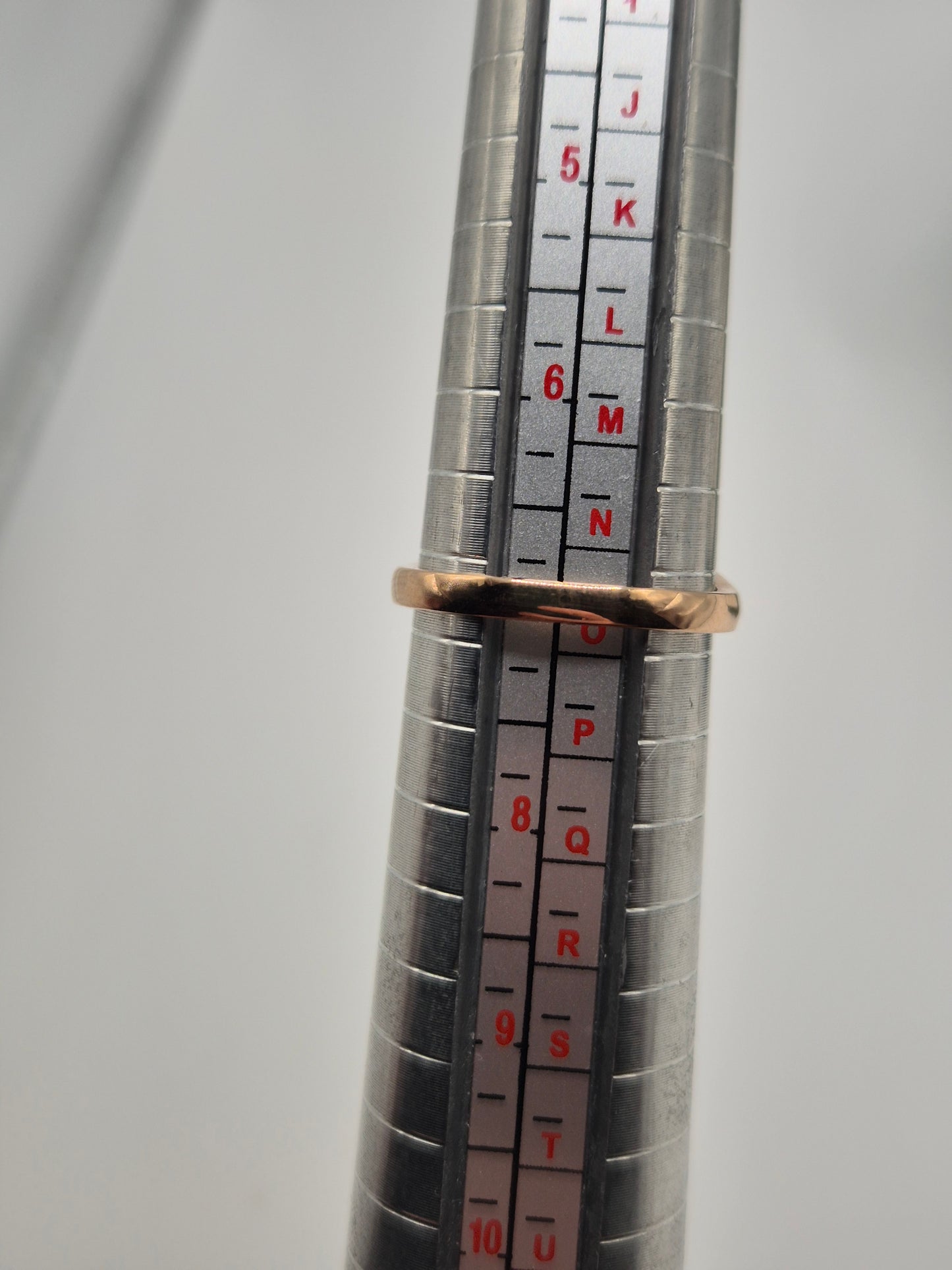 9ct rose gold amethyst and diamond ring