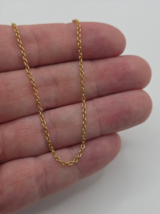 Antique 9ct gold chain (65)