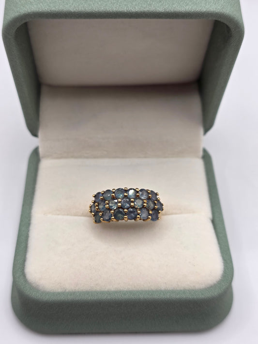 9ct gold alexandrite ring