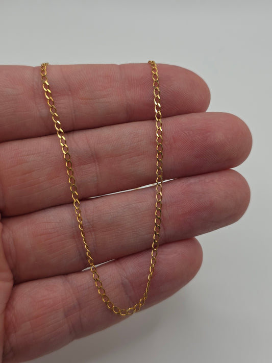 9ct gold chain (90)