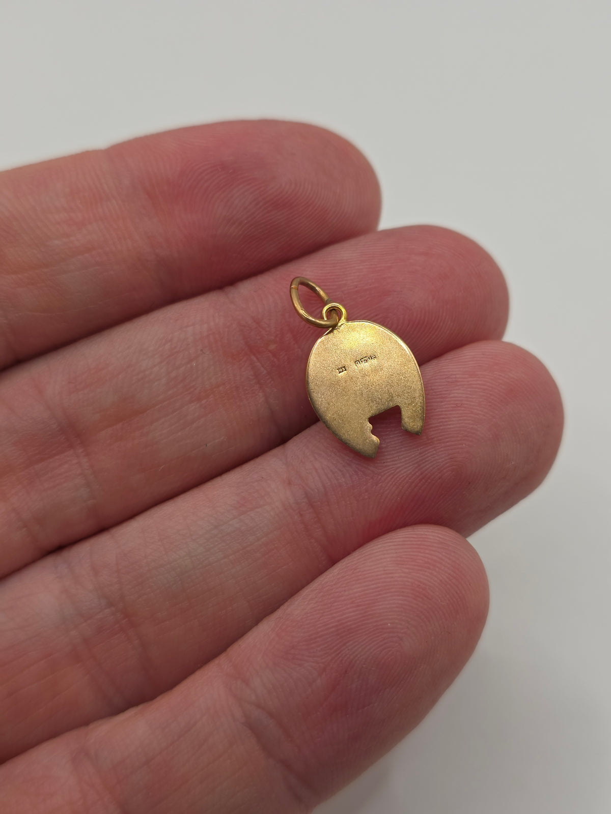 9ct gold horse shoe charm
