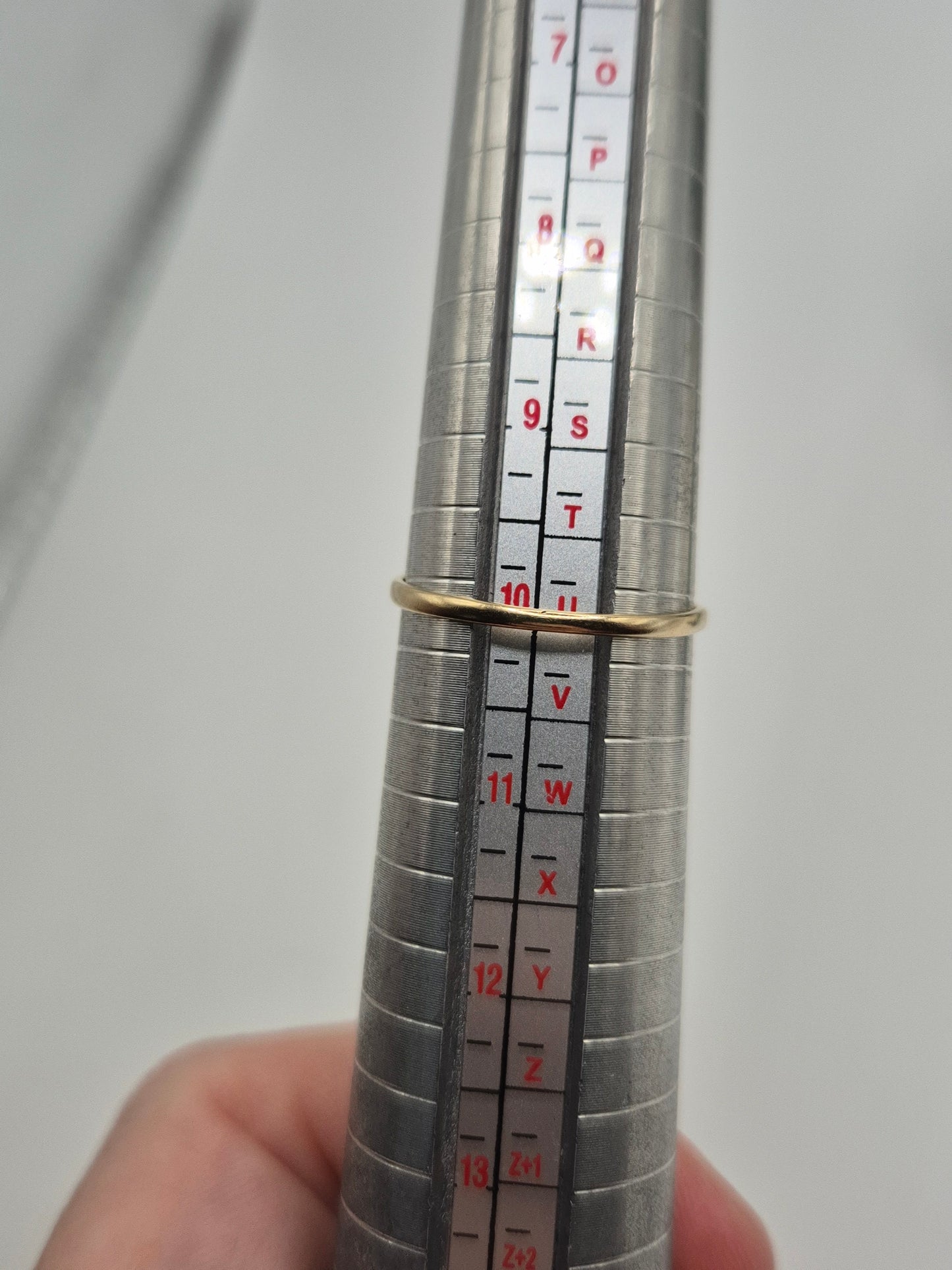 9ct gold amethyst heart ring