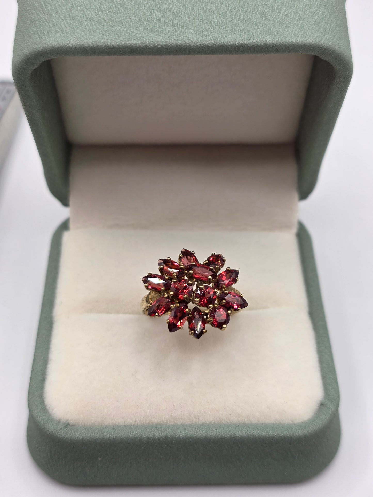9ct gold tourmaline ring