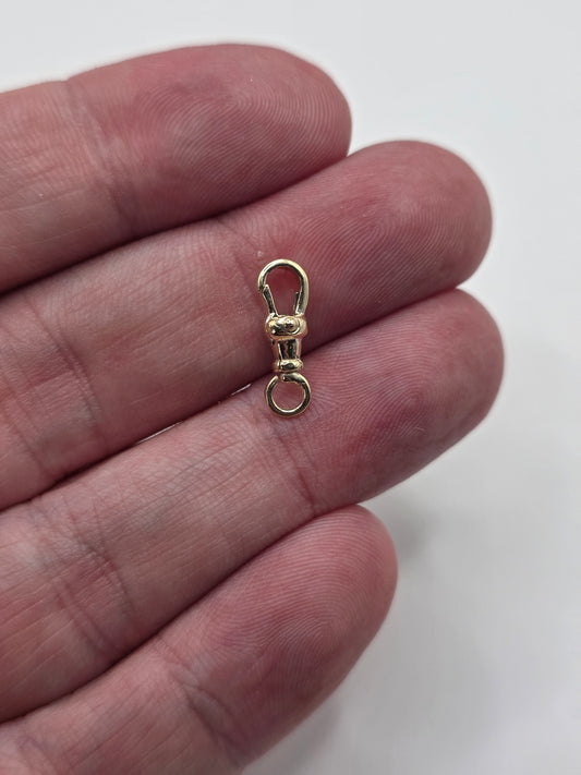 9ct gold swivel dog clip 15mm (9)