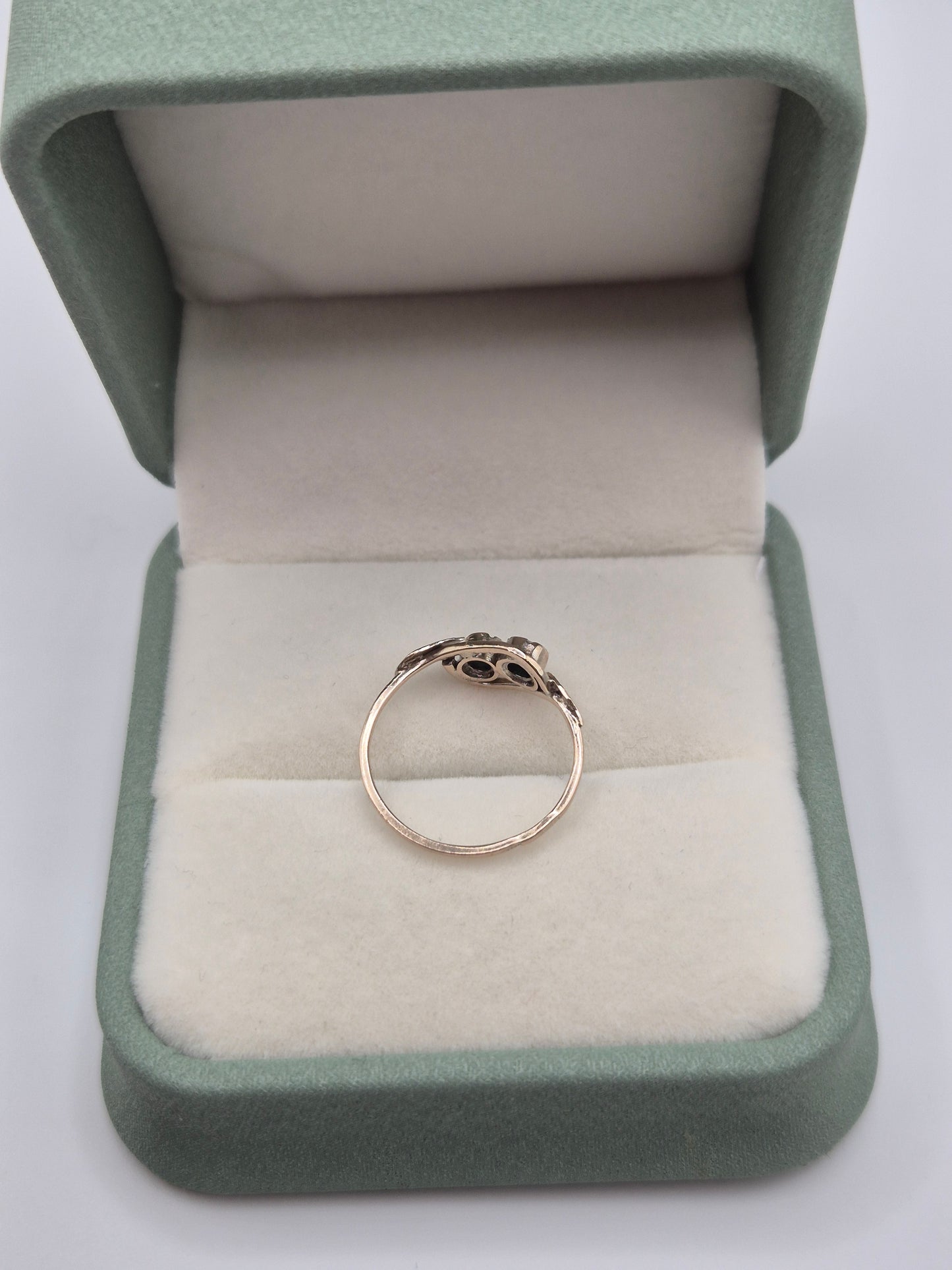 9ct gold turquoise ring