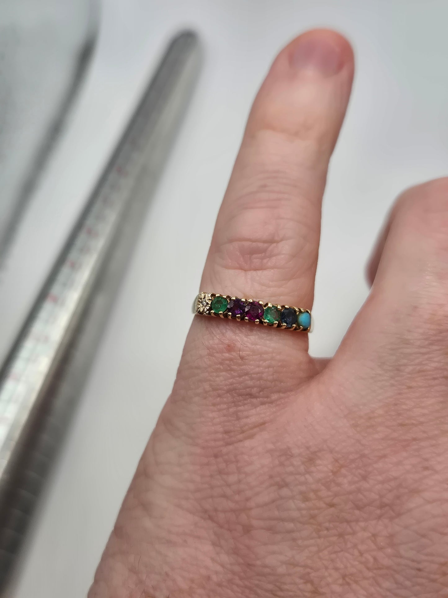 9ct gold dearest ring