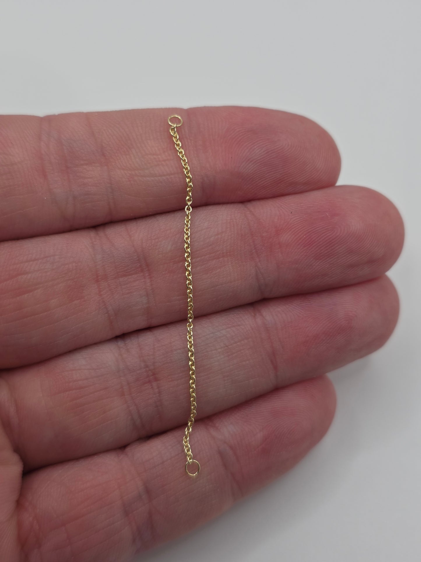9ct gold safety chain