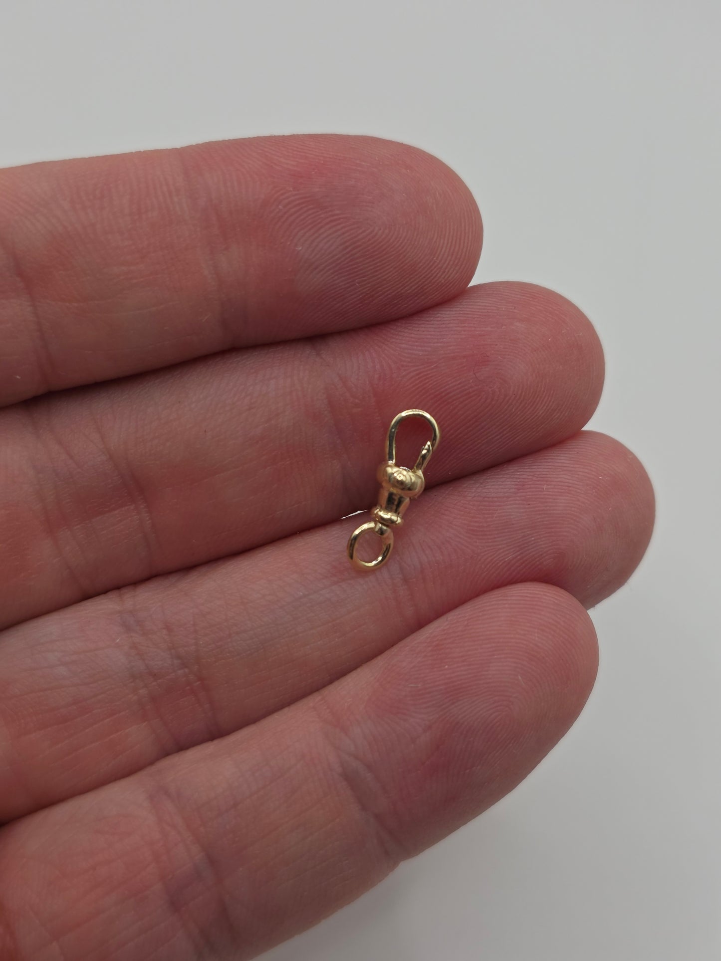 9ct gold swivel dog clip 15mm (9)