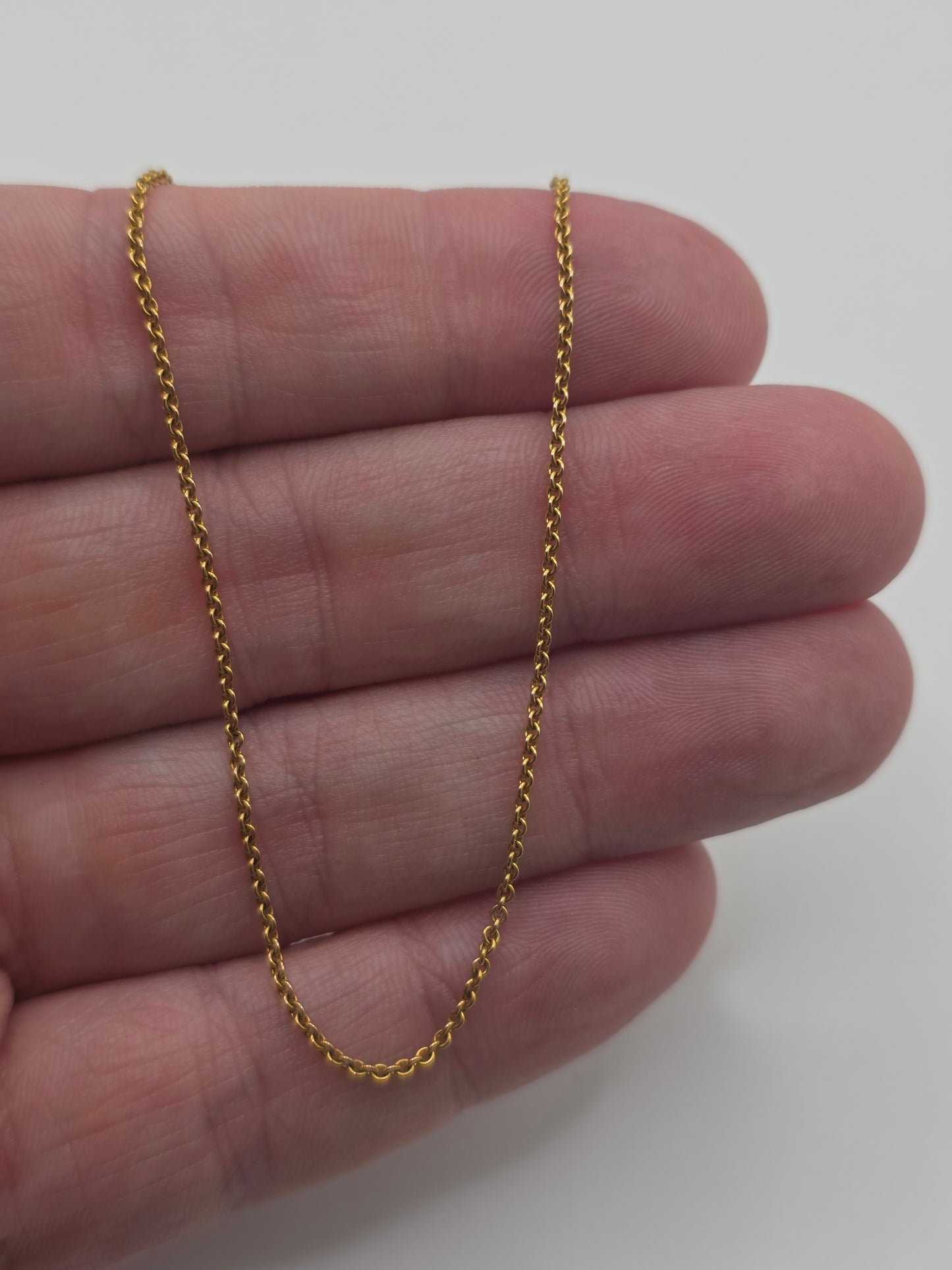 Antique 9ct gold chain (33)