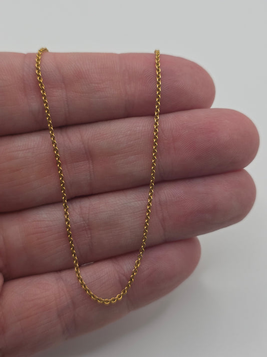 Antique 9ct gold chain (33)