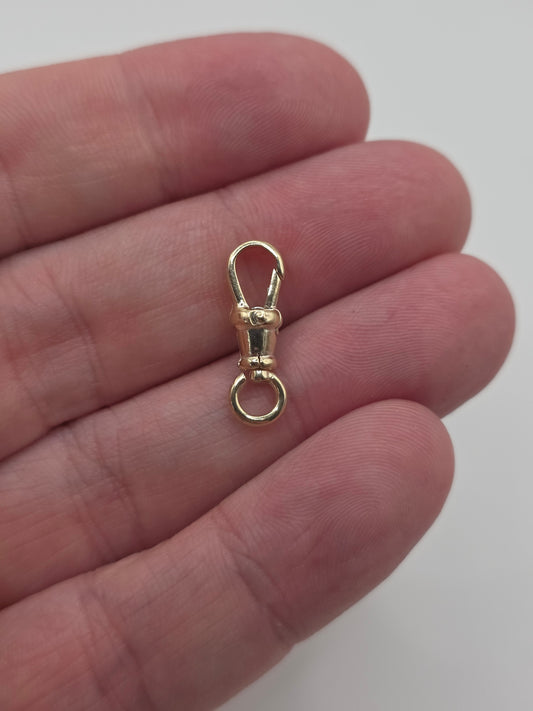 9ct gold swivel dog clip 19mm (7)