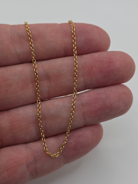 9ct gold chain (60)