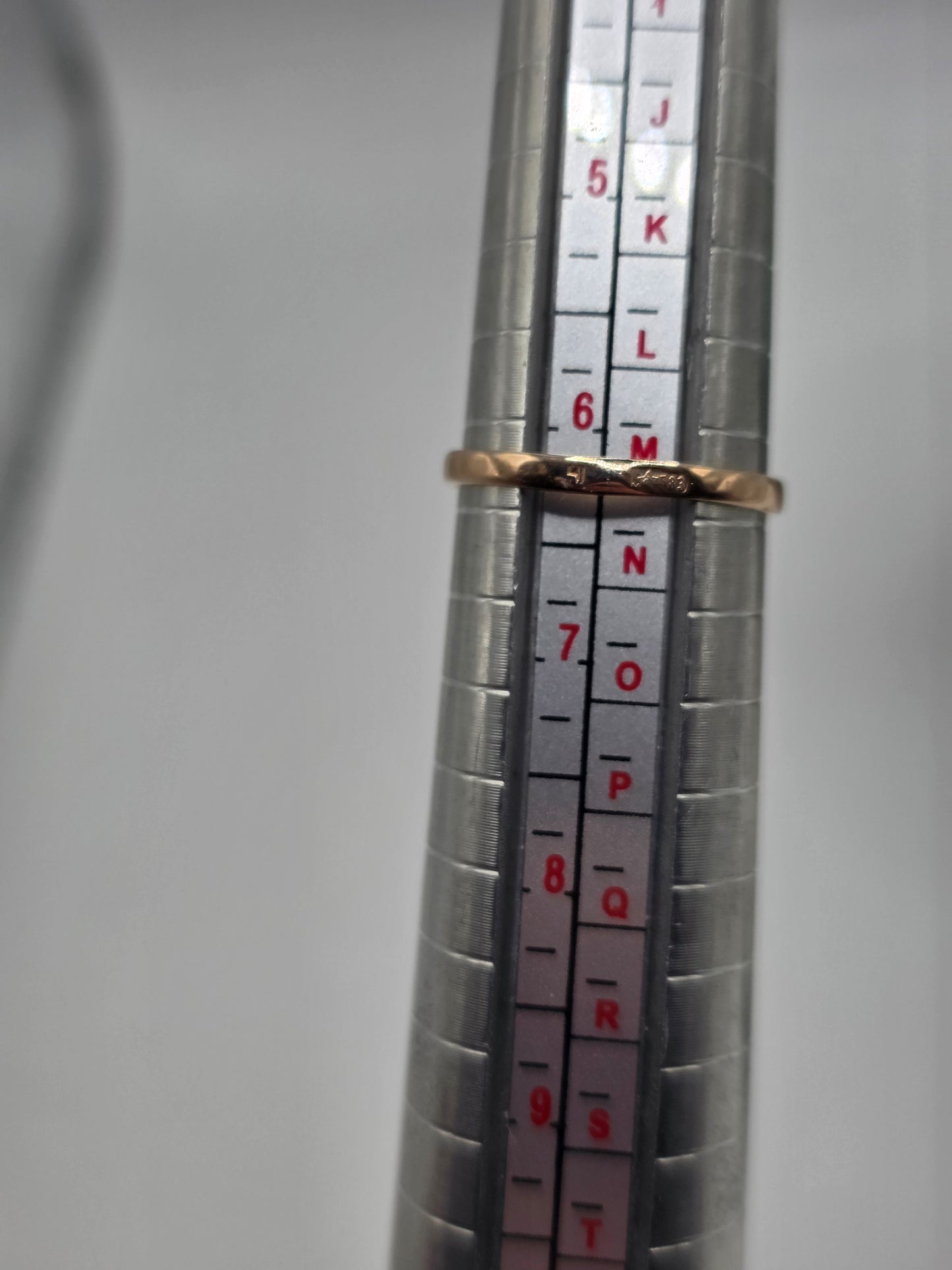 9ct rose gold flower ring