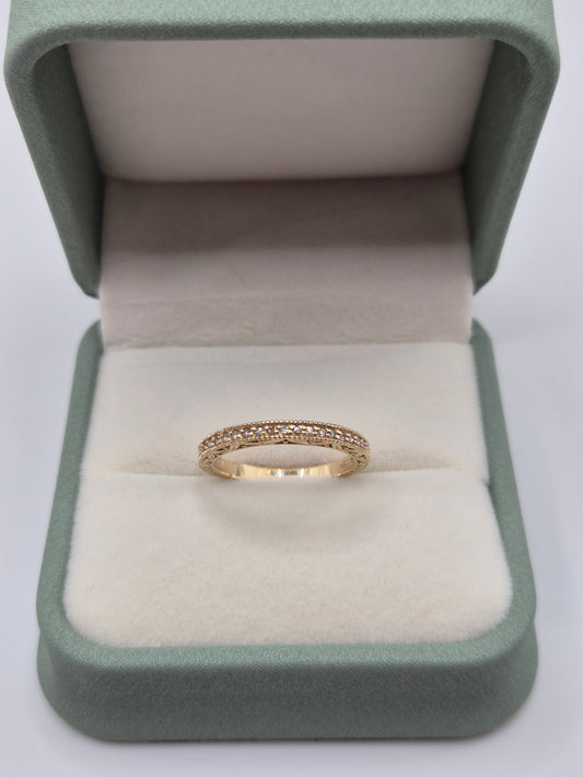 18ct gold diamond ring