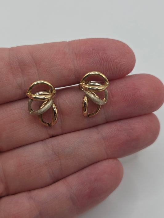 9ct gold earrings