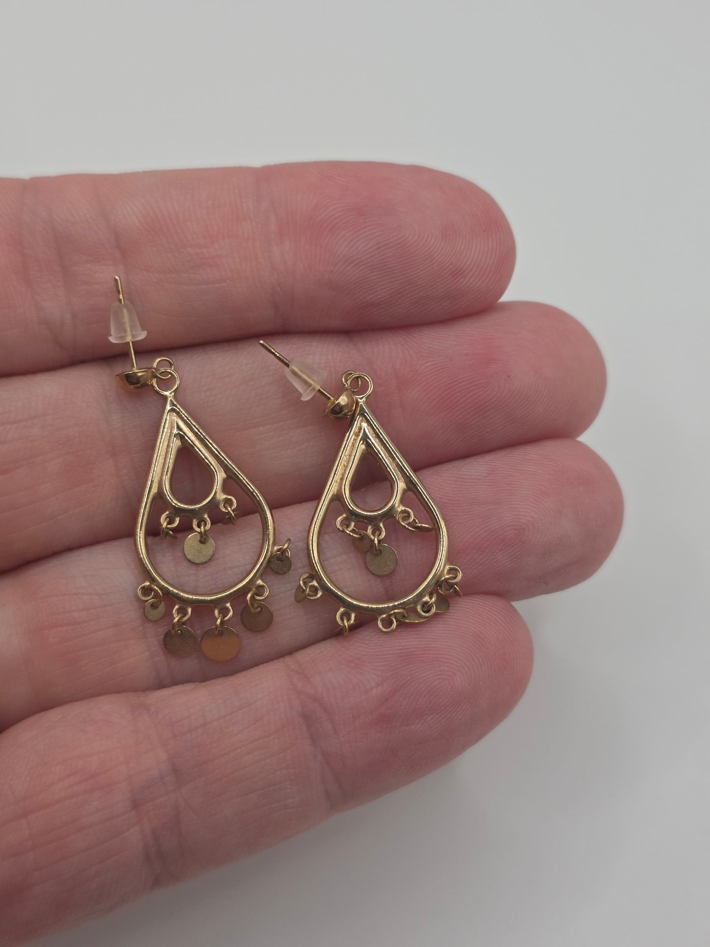 9ct gold earrings