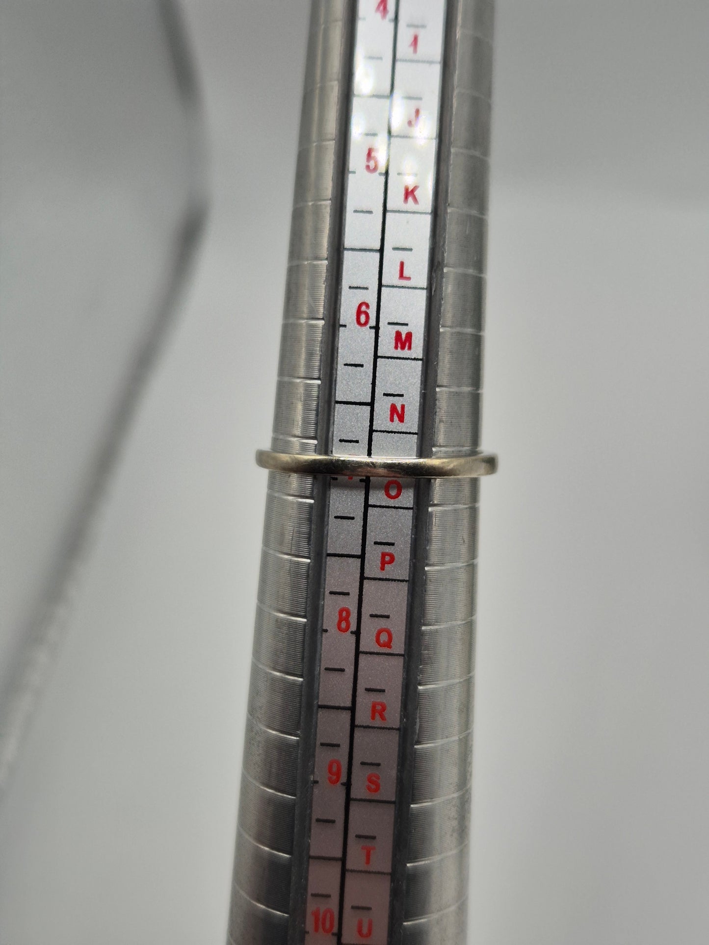 9ct two tone gold diamond wishbone ring