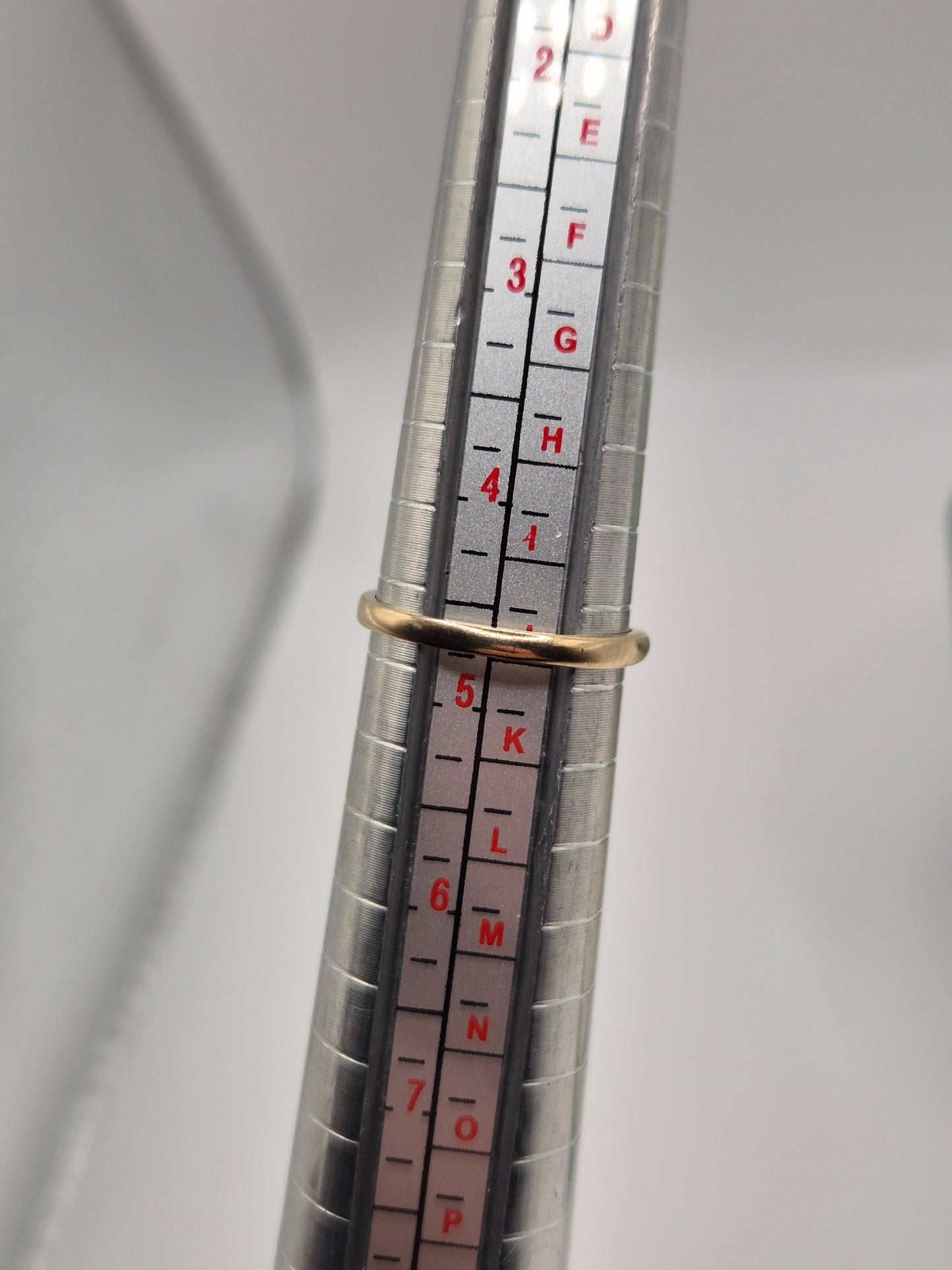 9ct gold amethyst ring