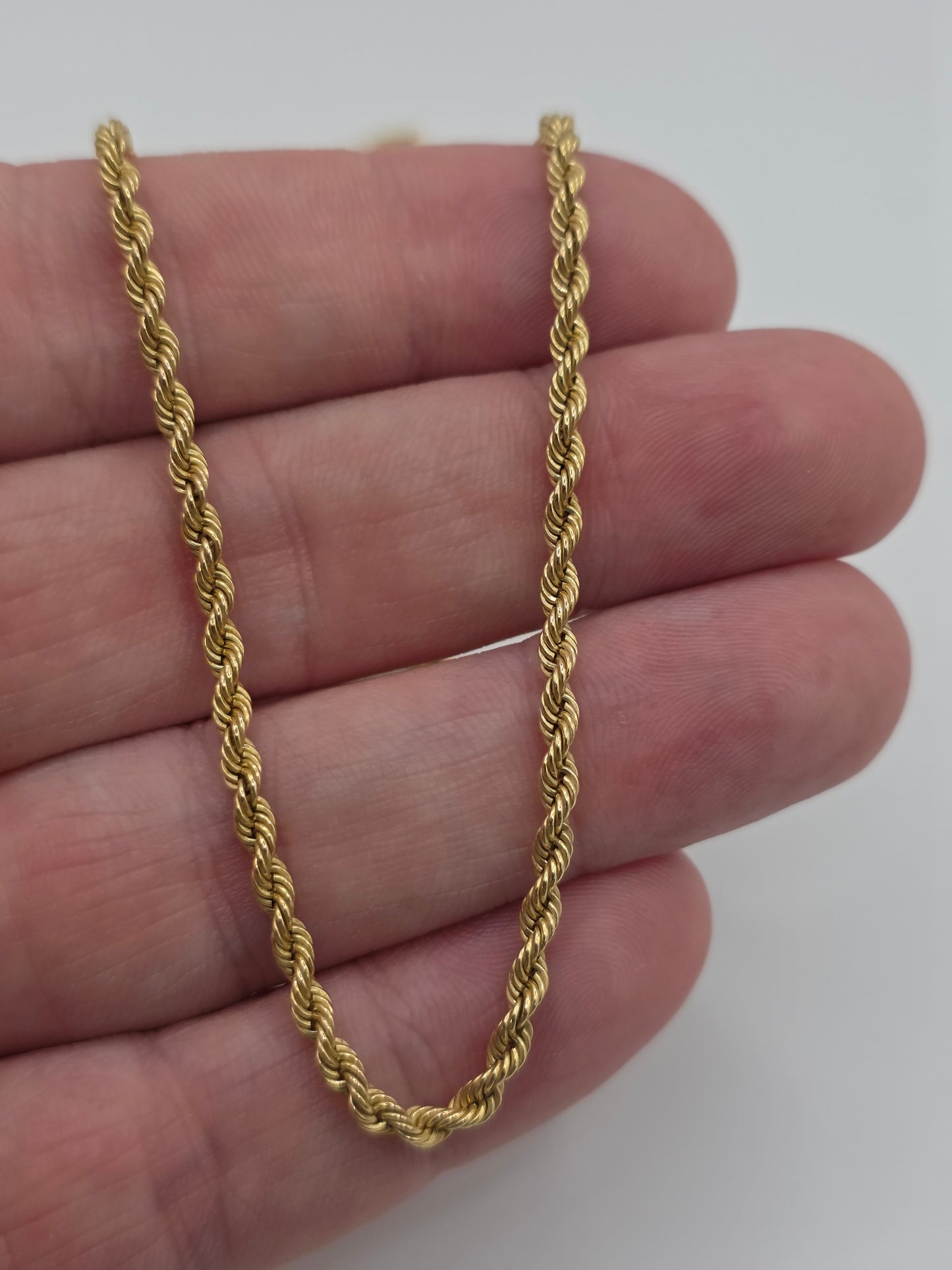 9ct gold rope chain (57)