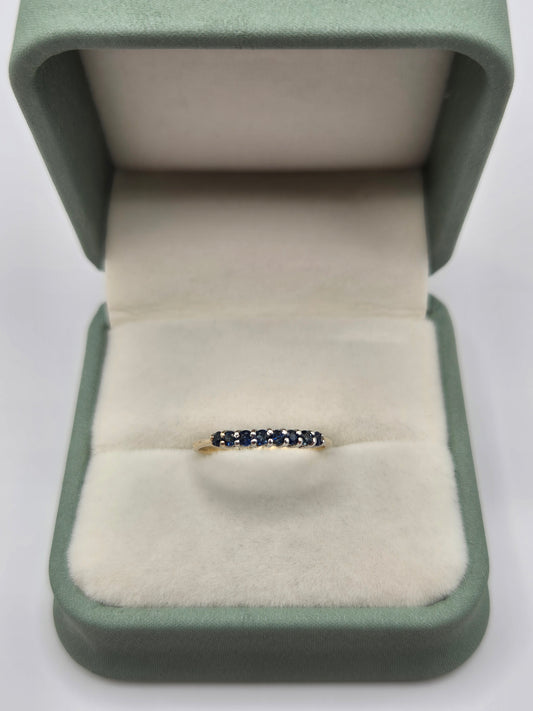 9ct gold tanzanite ring
