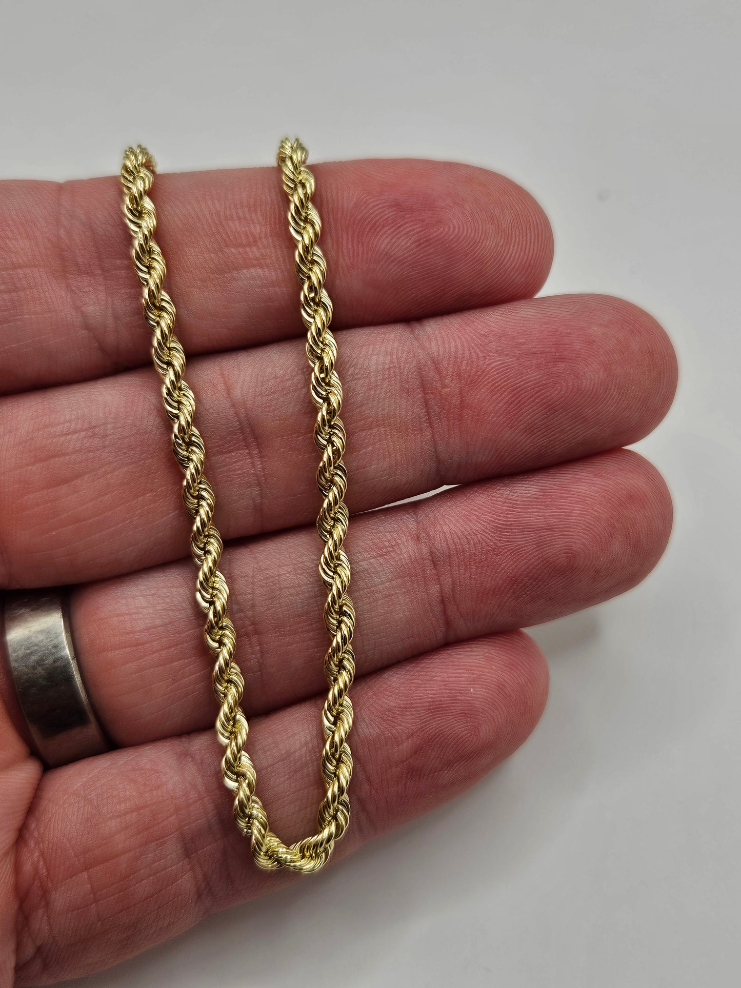 9ct gold rope chain