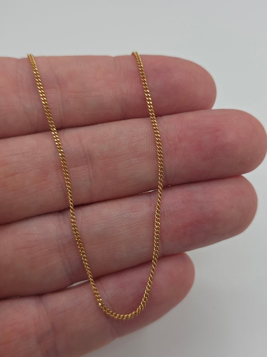9ct gold chain (105)