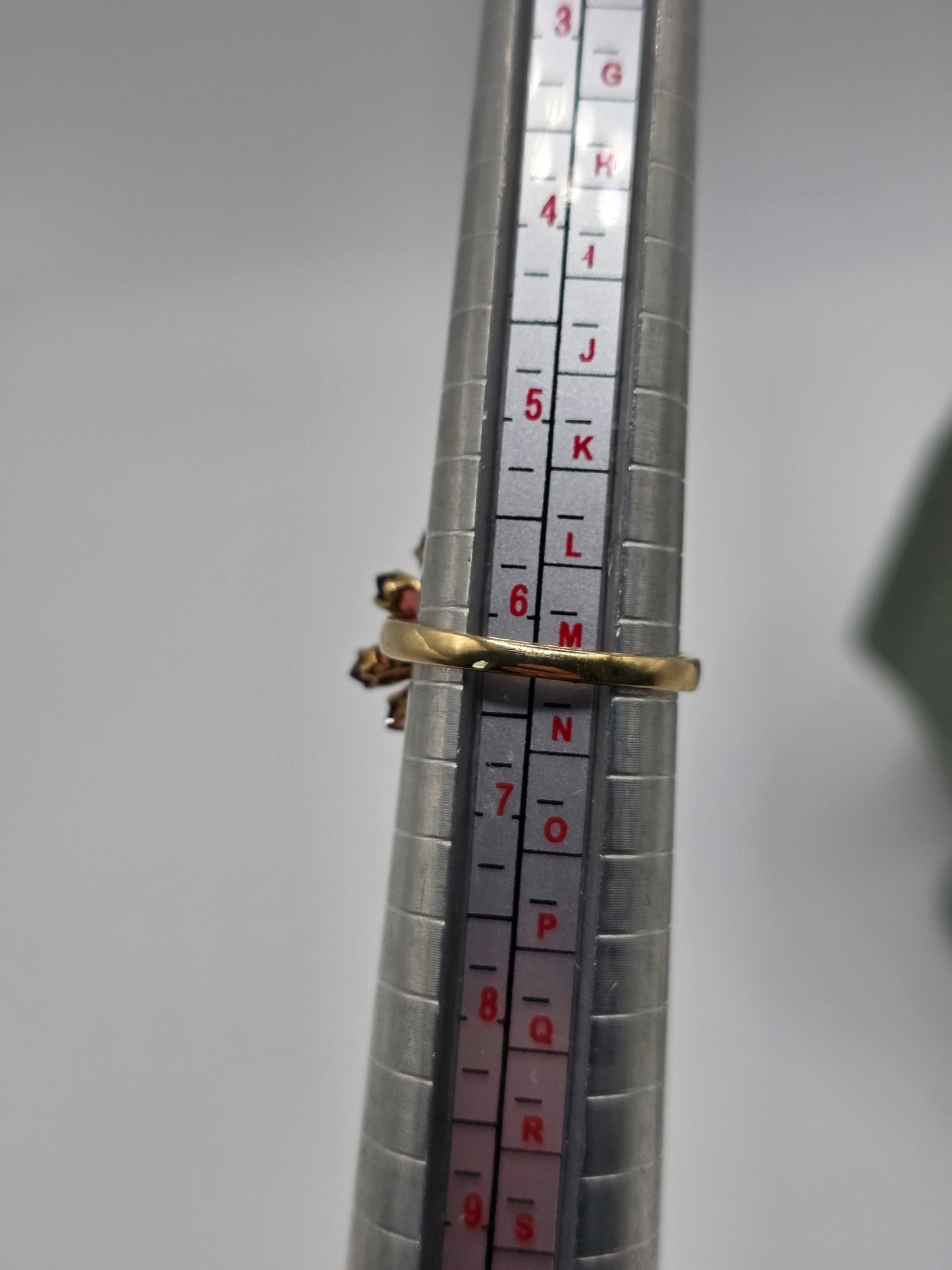 9ct gold tourmaline ring