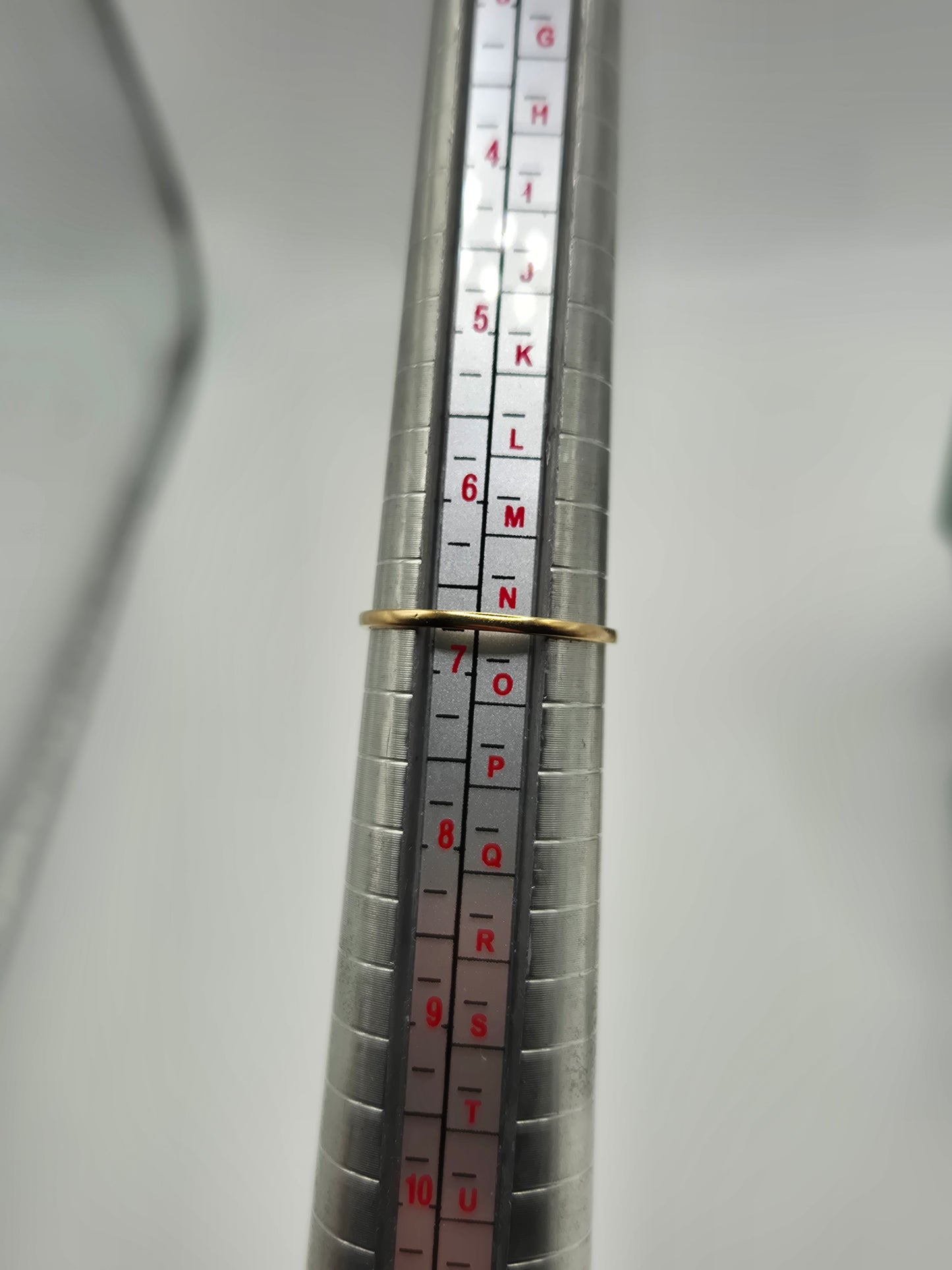 9ct gold amethyst ring