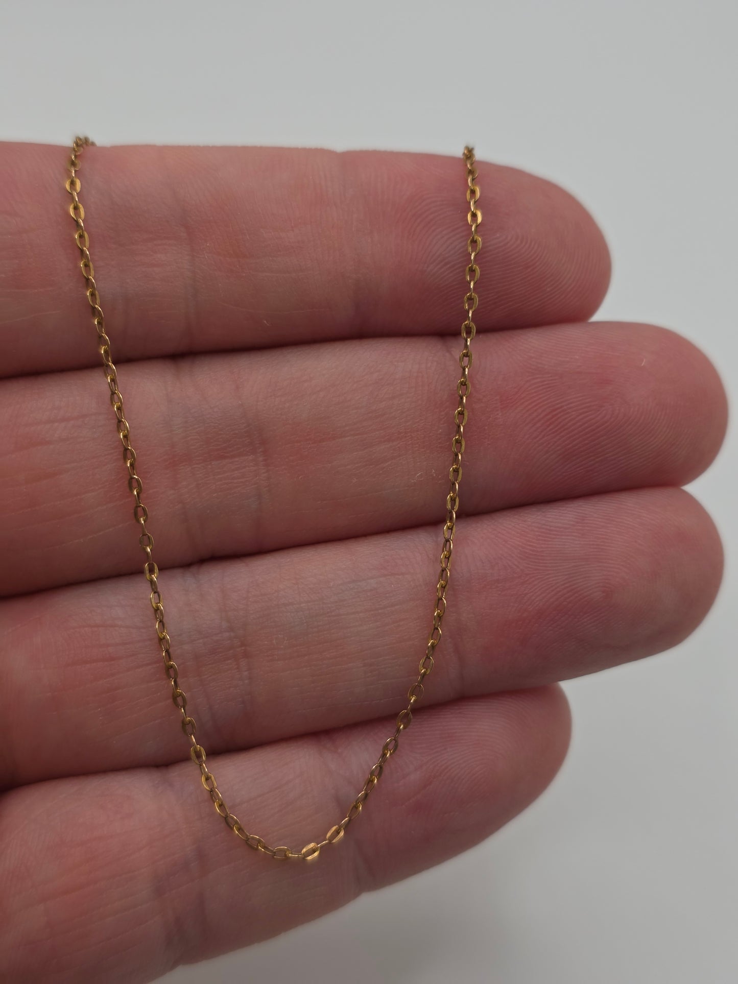 Edwardian 9ct rose gold chain (44)