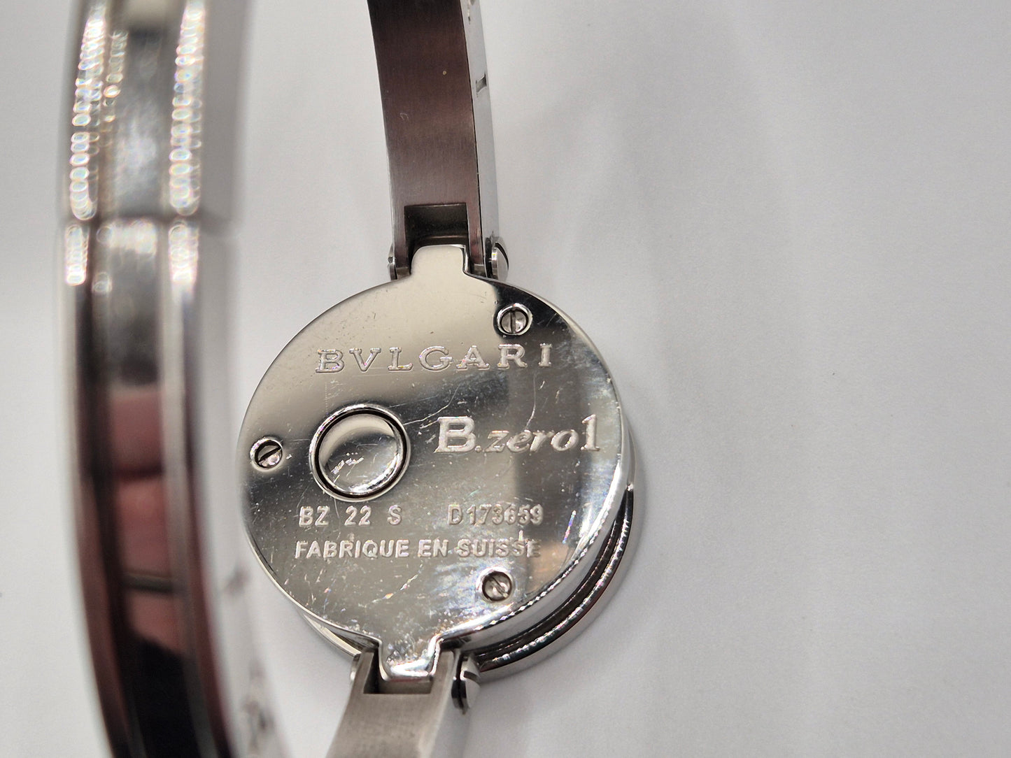 Bvlgari B.zero1 Bangle Watch Ref BZ 22 S Quartz