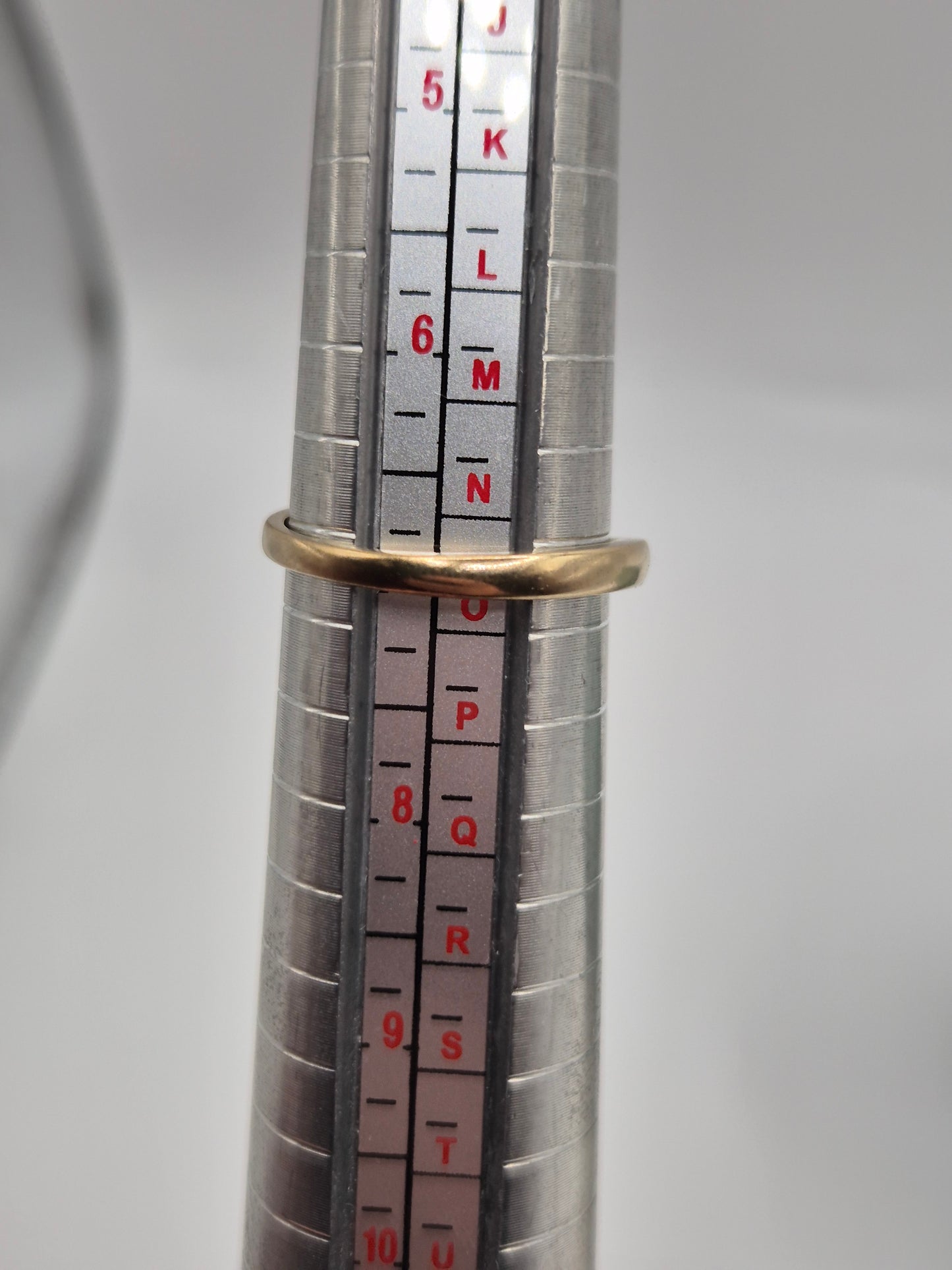 9ct gold diamond wishbone ring